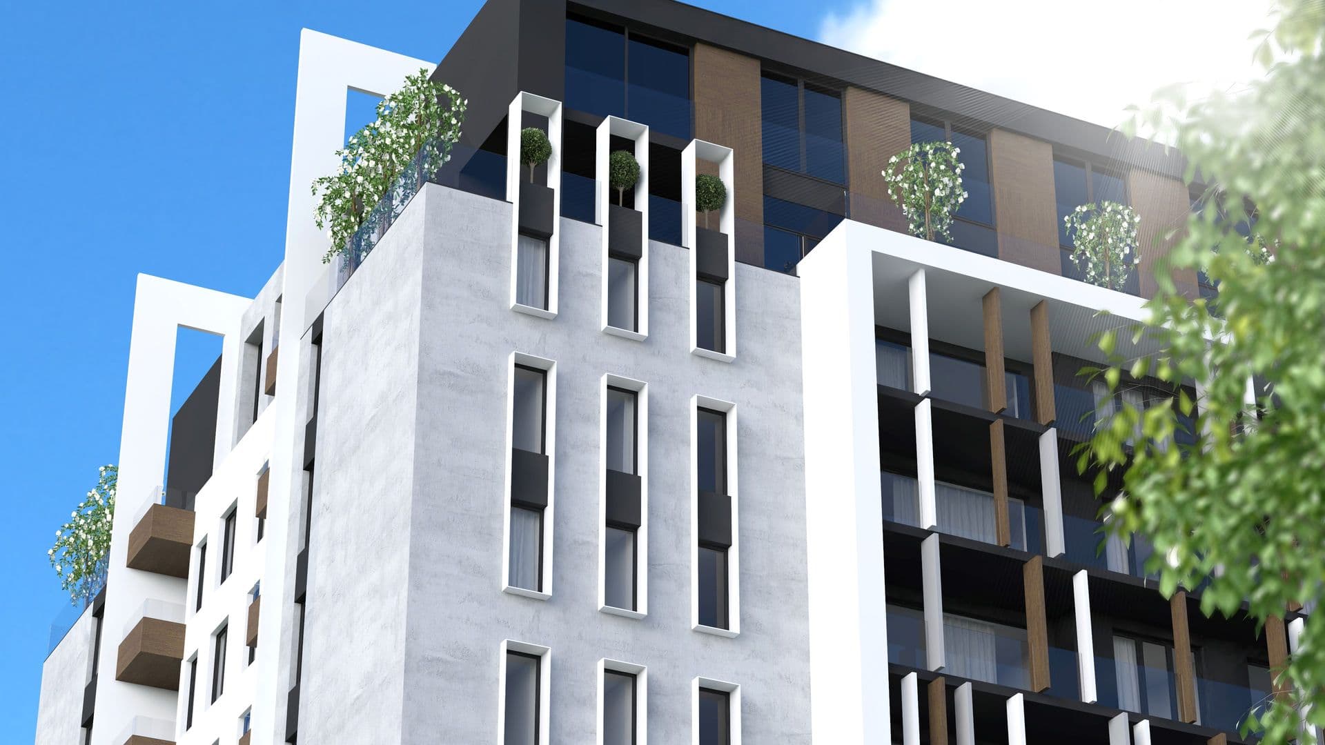 Sakura Park close architectural detail